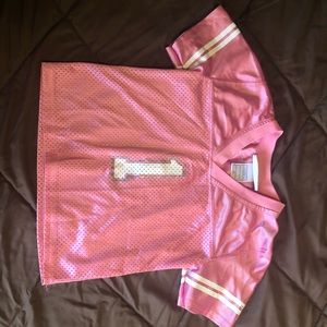 Girls Cowboys pink jersey